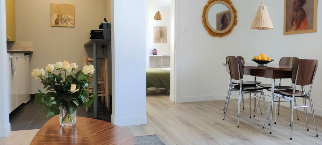 Bel Appartement Refait A Neuf, Deco Raffinee, Fibre, Bureau, Calme トゥール エクステリア 写真